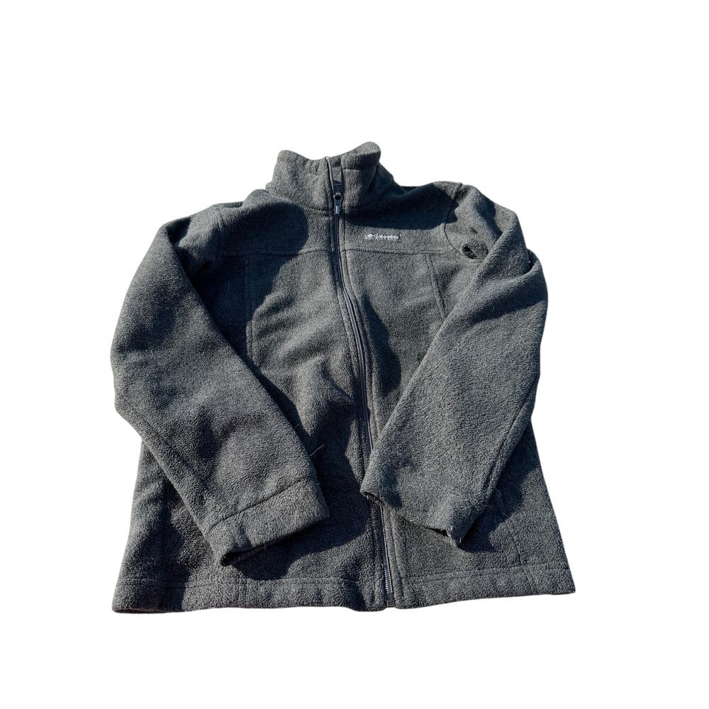 Columbia Fleece Jacket - Gray - Size M (10/12)